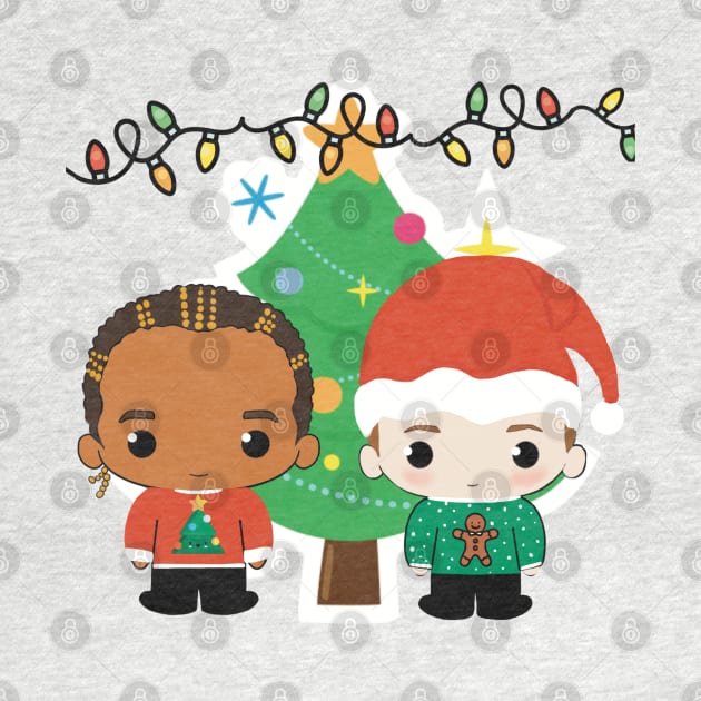 Lewis and George cute Christmas version by cutedrivers